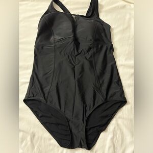 Torrid Active Wireless Racerback one piece Swimsuit